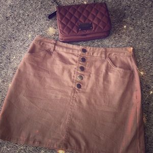 🌷Forever 21 Mauve Skirt